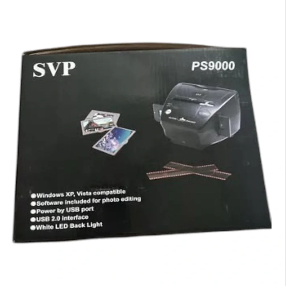 SVP PS9000 Digital 3 in 1 Photo Film Slide Scanner 5.1 Megapixel Image Sensor